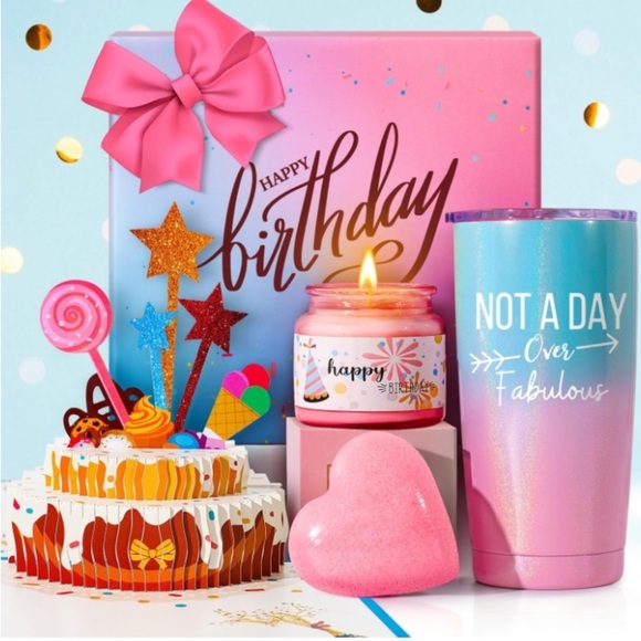 Birthday Gift Basket/Box/Set for Her~Best Friend~Sister~Mom~Wife | NEW/NWT!!🎉🎁 - Picture 1 of 6